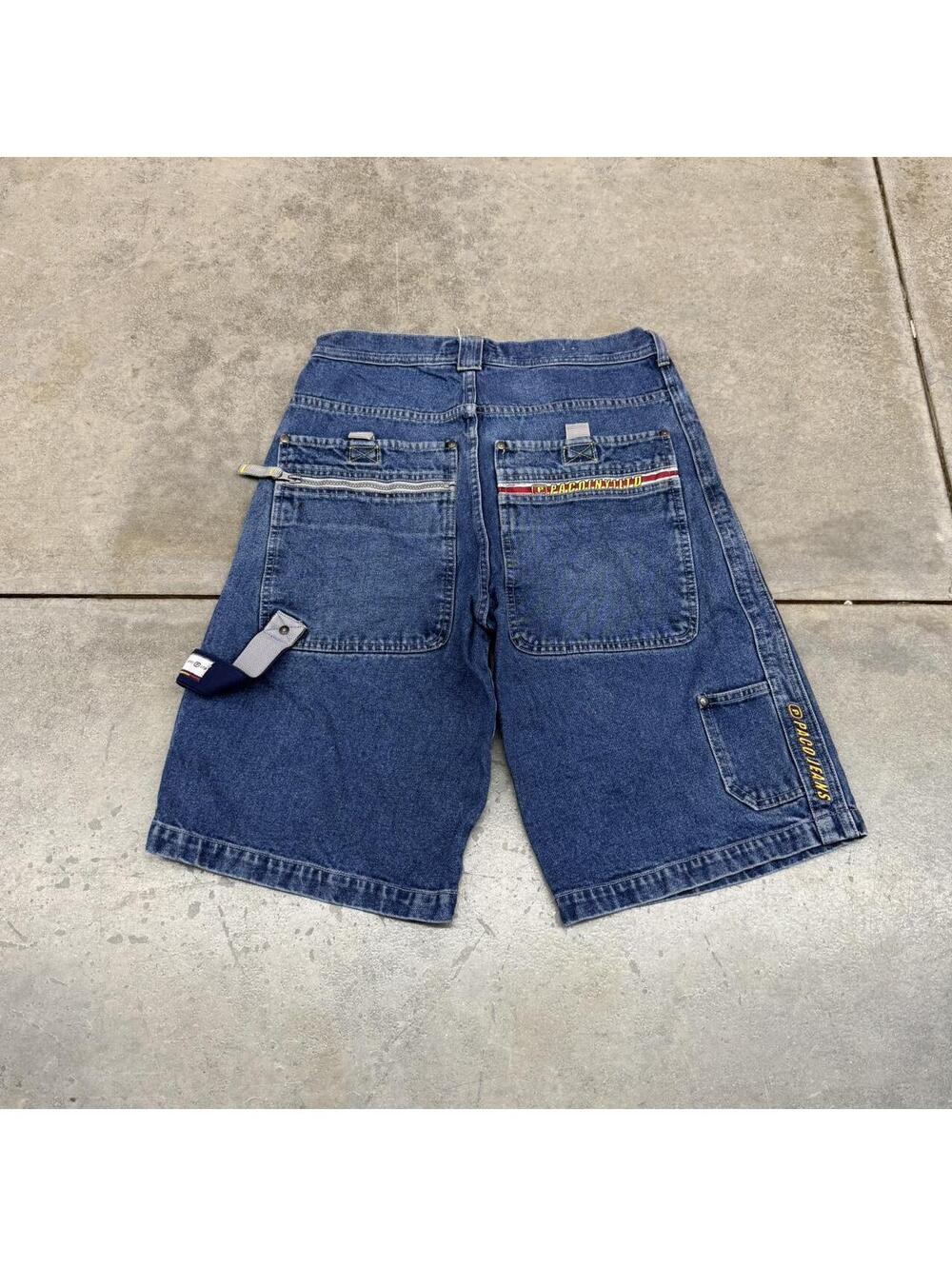 vintage paco jeans relaxed baggy fit jean shorts jorts size 32